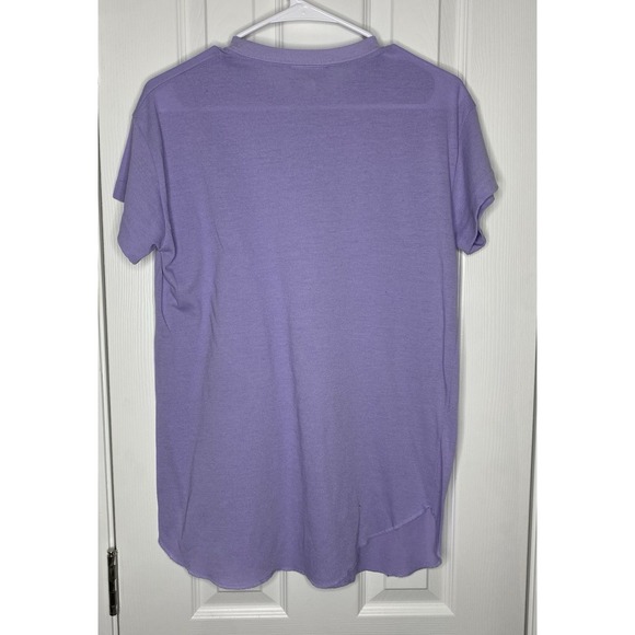 Walt Disney World Vintage Sleepwear Tinker Bell Sleep Shirt Purple M/L *read* - Picture 4 of 7
